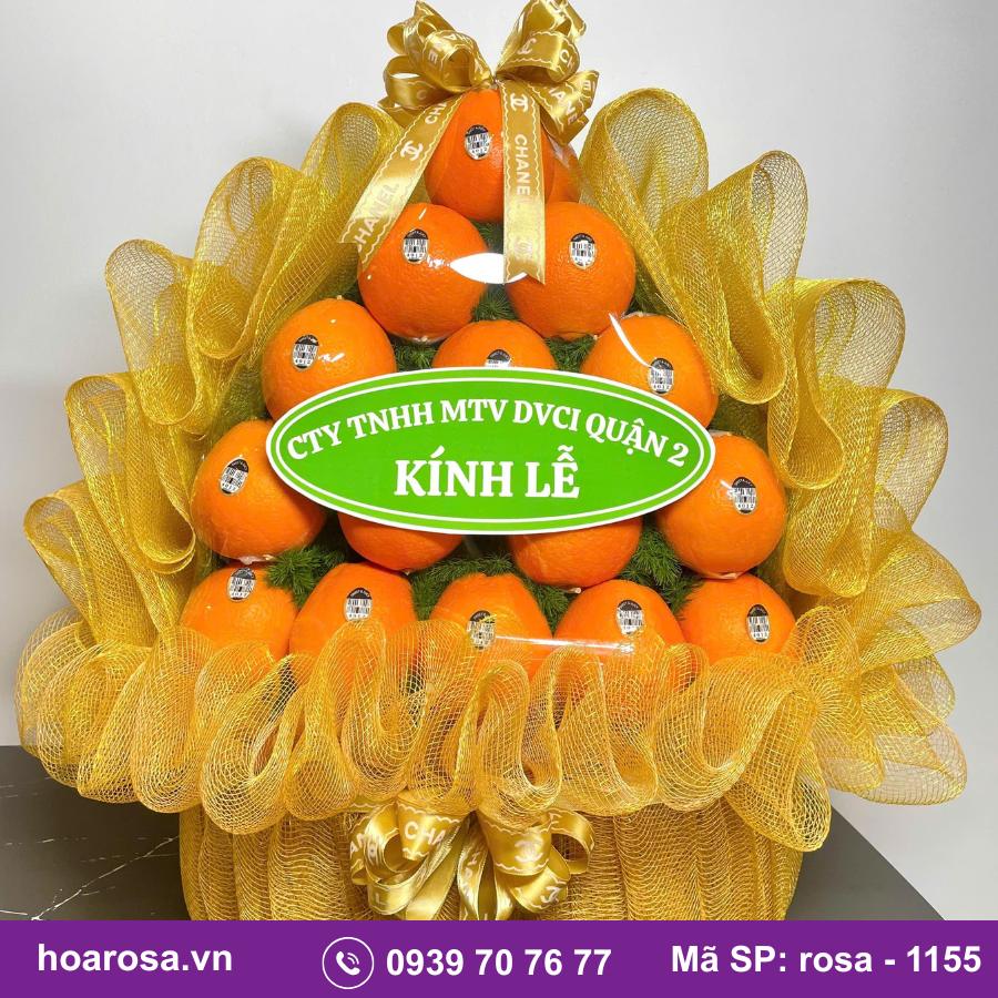 Giỏ Trái Cây Bích Thủy #1155 – trái cây nhập khẩu